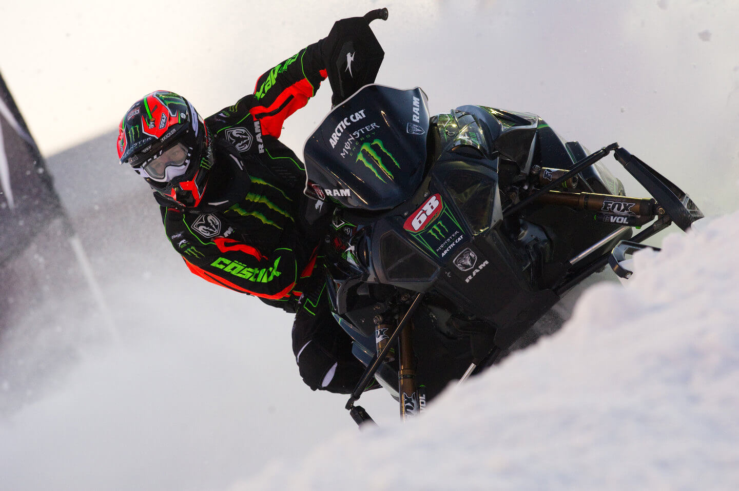 Tucker Hibbert U.S. Air Force Snocross